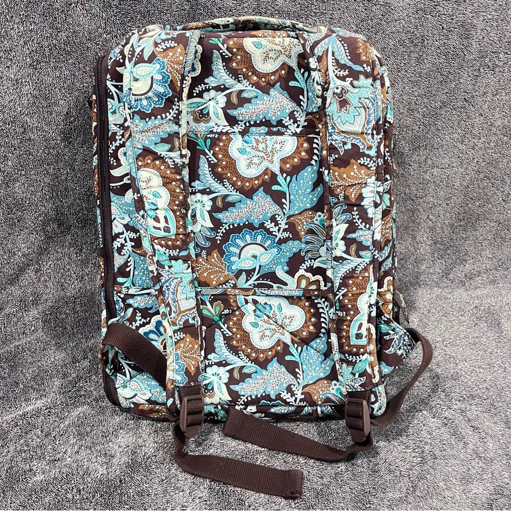 Vintage Vera Bradley Java Paisley pattern backpac… - image 2